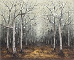 картина CLASSIC SILVER TREES A82011